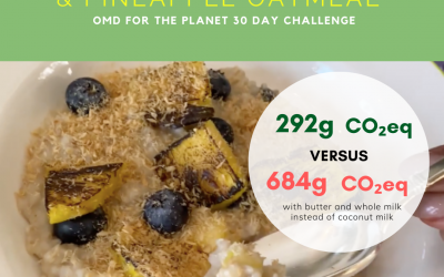 Day 6 of Oprah’s 30 day OMD for the planet challenge