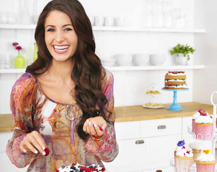 Chloe Coscarelli Making Cake Meals 4 Planet