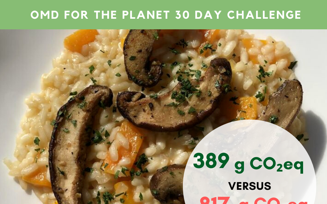 OPRAH’s Day1 Pumpkin Mushroom Risotto